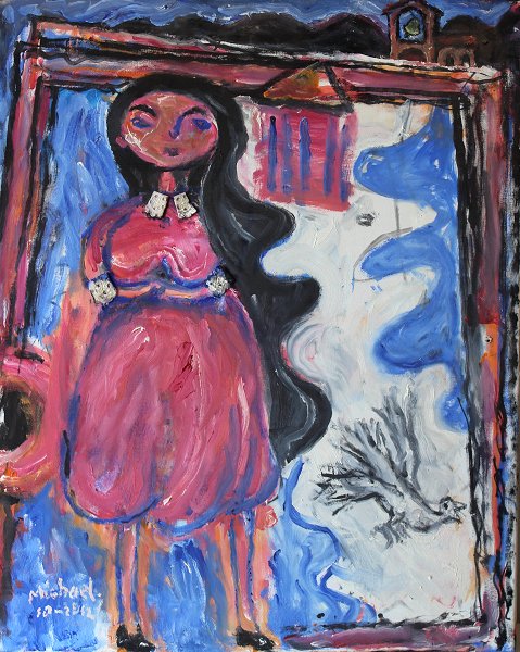 Michael Sarjeant - Girl with broken bird